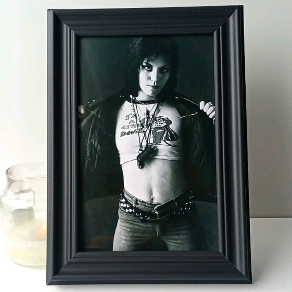 Joan Jett The Runaways music retro 70s 80s vintage Rock Girl Bank Rocknroll Art